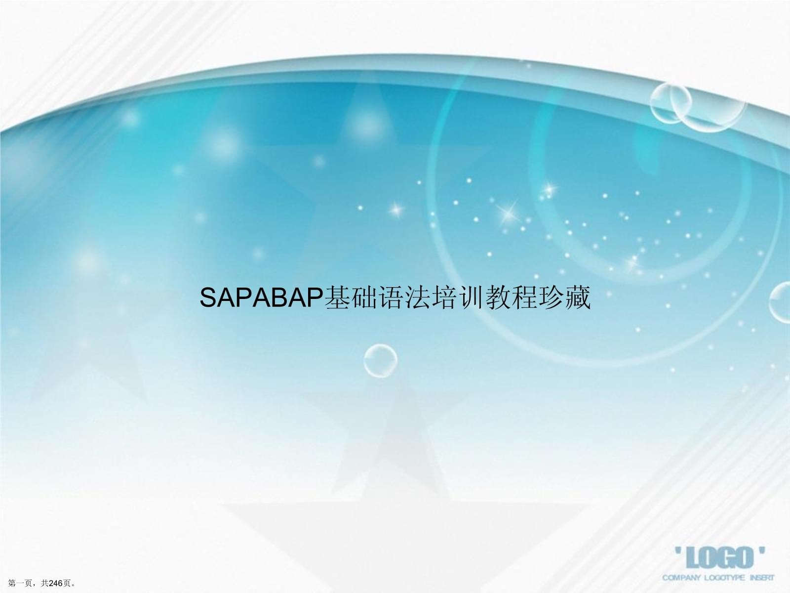 sap培训内部视频教程下载-(sap overview培训)